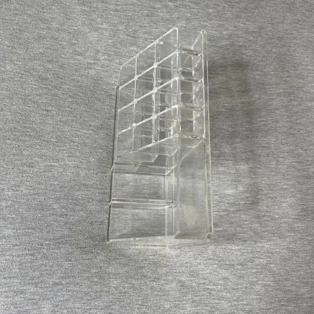 iDesign Clear Acrylic 16 Compartments Cosmetics Skincare Makeup Organizer